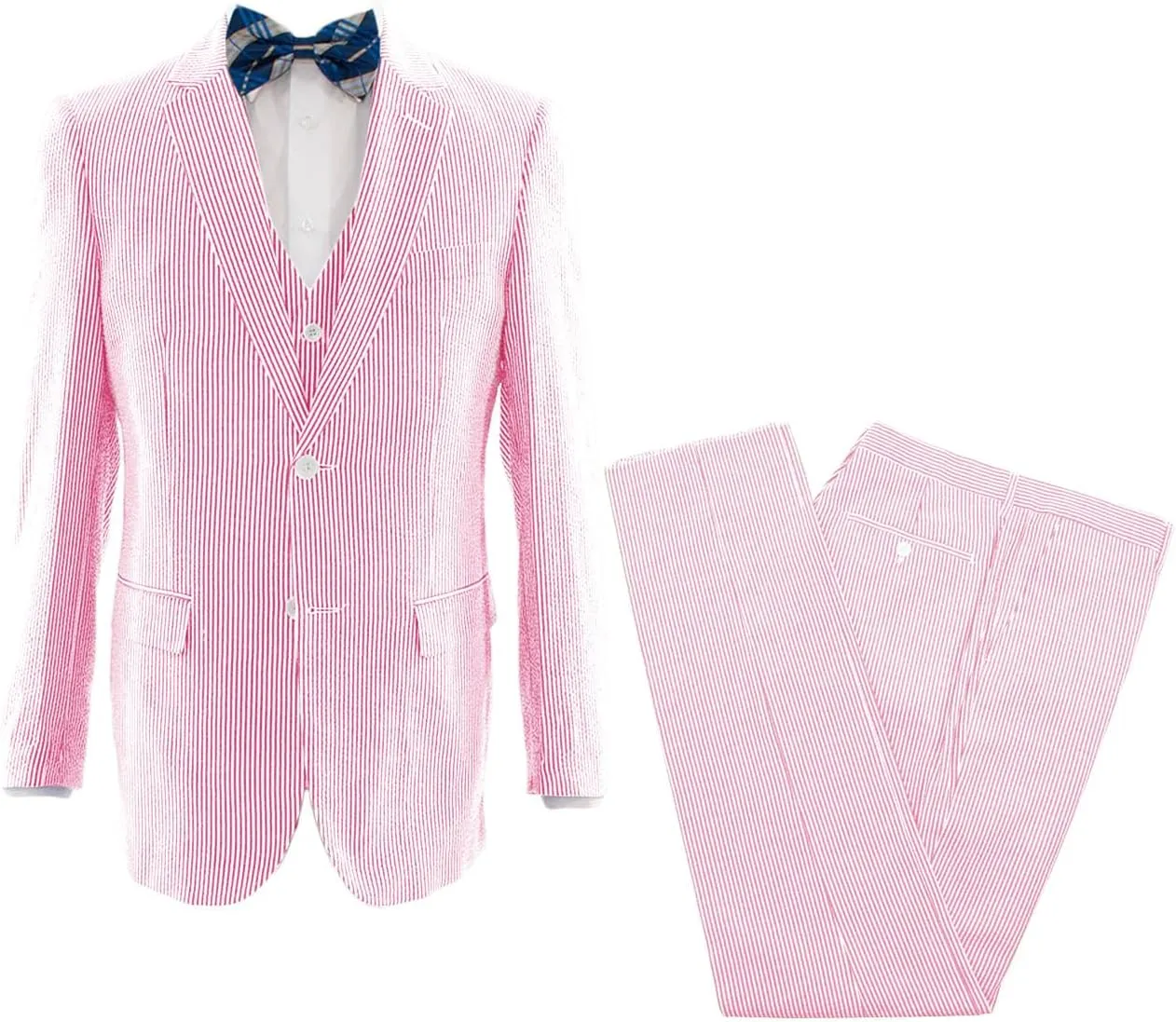 3 Piece Suit for Men Blazer Pants Vest Casual Formal Summer Jacket Suits Lightweight