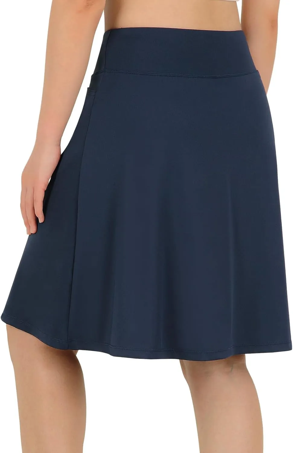 ANIVIVO Women's 20" Knee Length Skorts Golf Tennis Skirt for Women Activity Casual Skort with Pockets High Waist