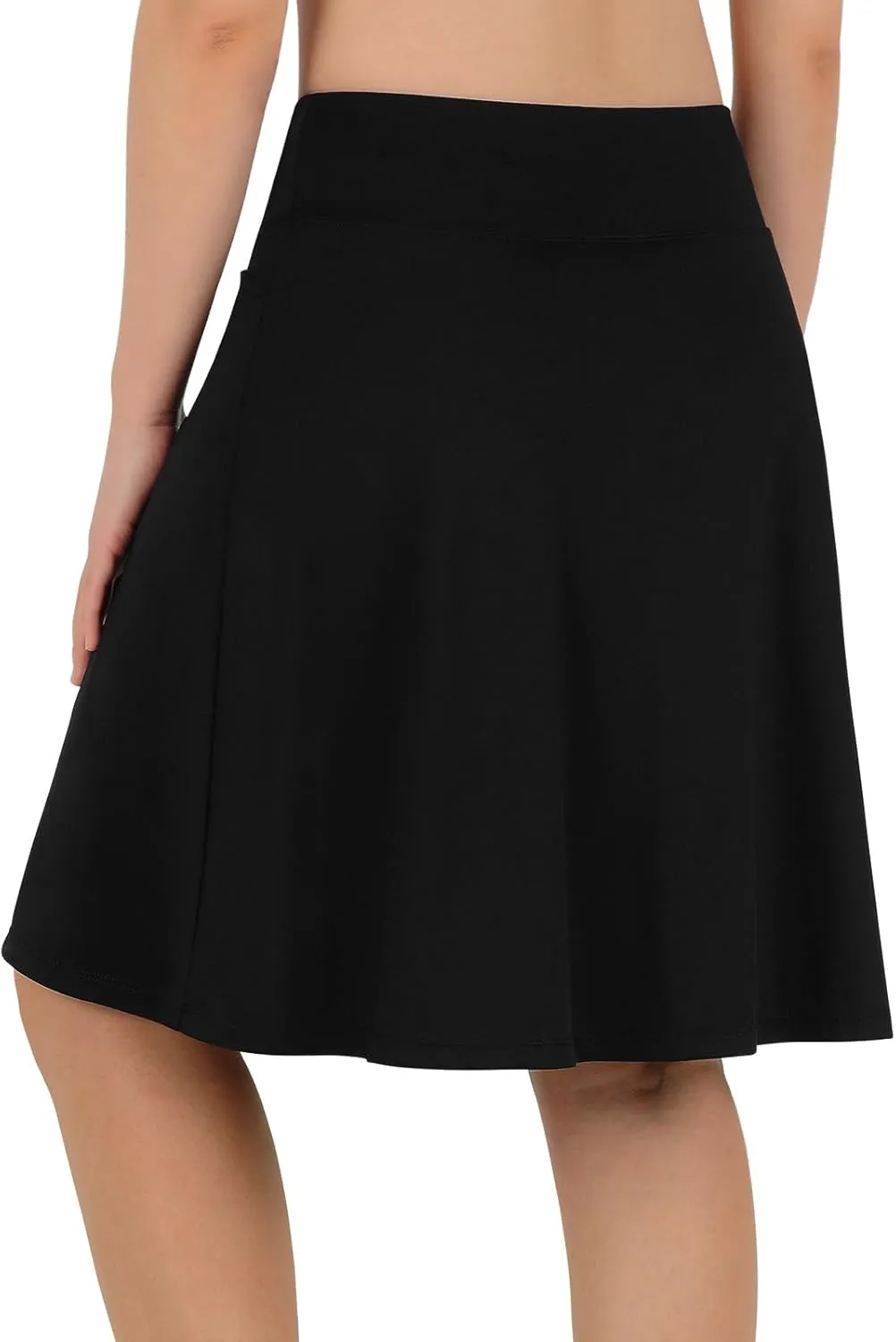ANIVIVO Women's 20" Knee Length Skorts Golf Tennis Skirt for Women Activity Casual Skort with Pockets High Waist