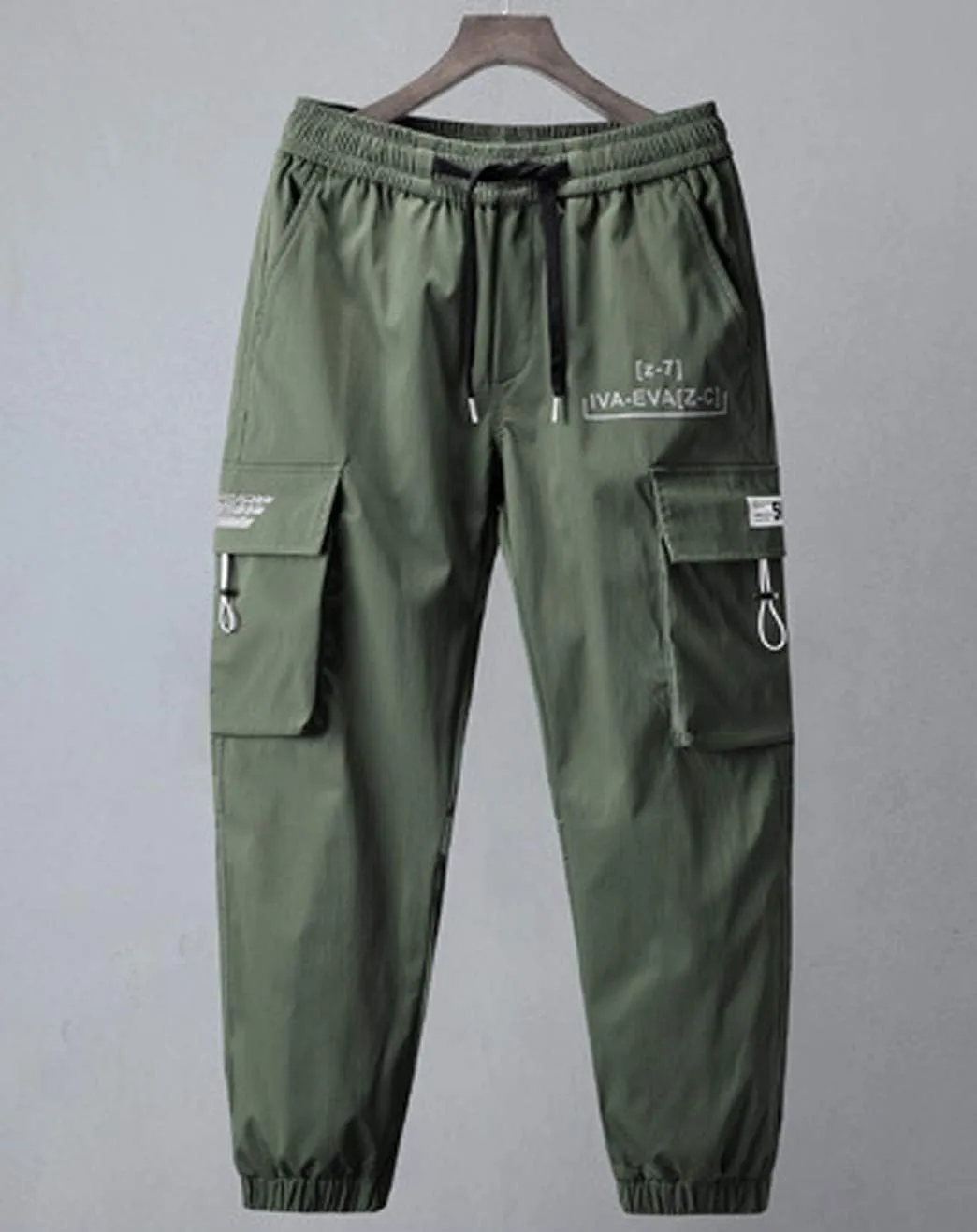 Astellarie Mens Jogger Pants Techwear Hip Hop Punk Harem Cargo Jogger Pant Streetwear Tactical Track Pants with Pocket