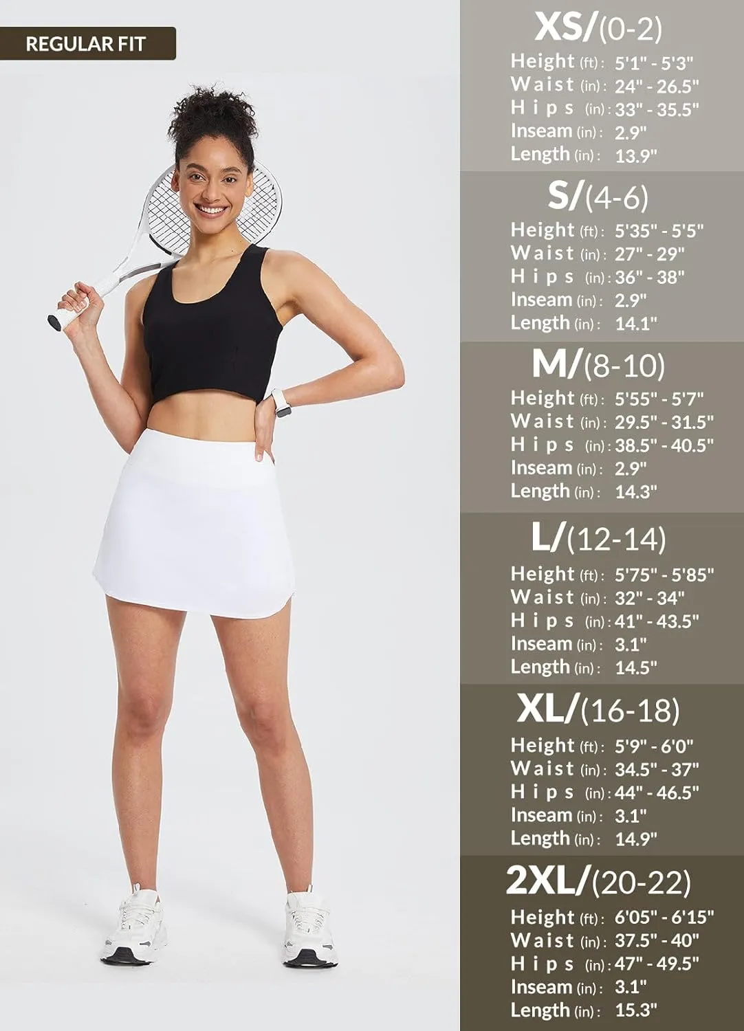 baleaf Women's Pleated Tennis Skirt Golf Skorts for Woman High Waisted Lightweight Athletic Shorts Pockets