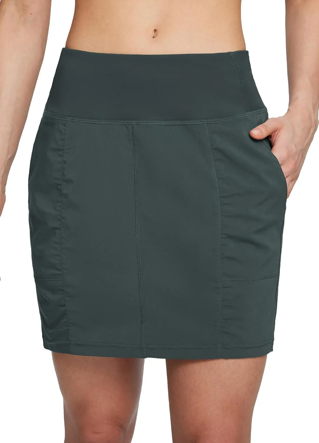 BALEAF Women's Skorts Hiking Skirts 5 Pockets 16" Golf Tennis Athletic Quick Dry Skirts UPF 50