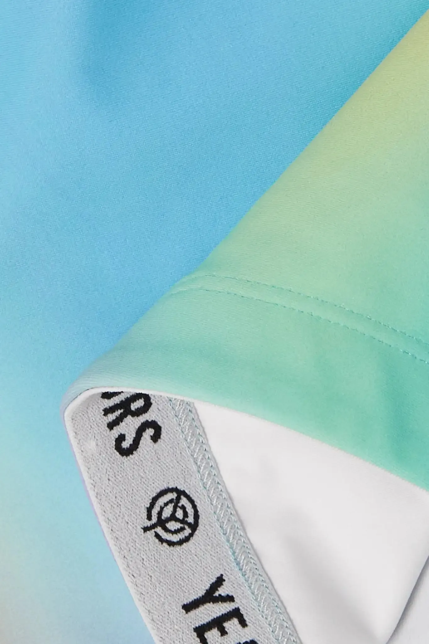 Claudia printed stretch-jersey sports bra