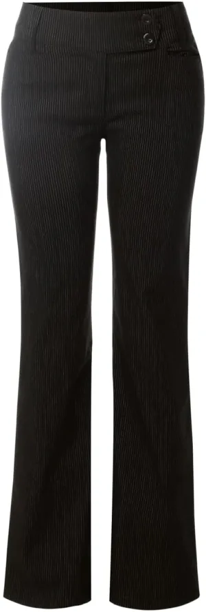 Design by Olivia Women's Ultra Stretch Comfy Millennium Bootcut Dress Pants Work Business Office Trousers