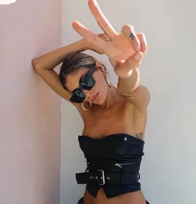 Ebony Gothic Crop Top