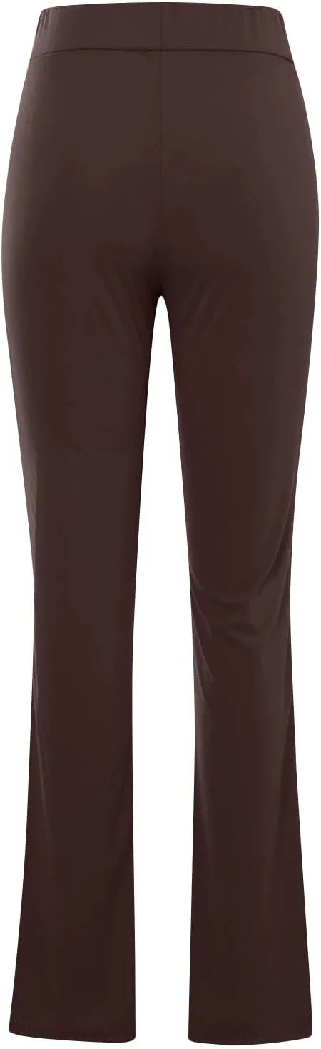 Flare Leggings for Women High Waist Tummy Control Yoga Pants Casual Boot Cut Wide Leg Workout Flared Trousers