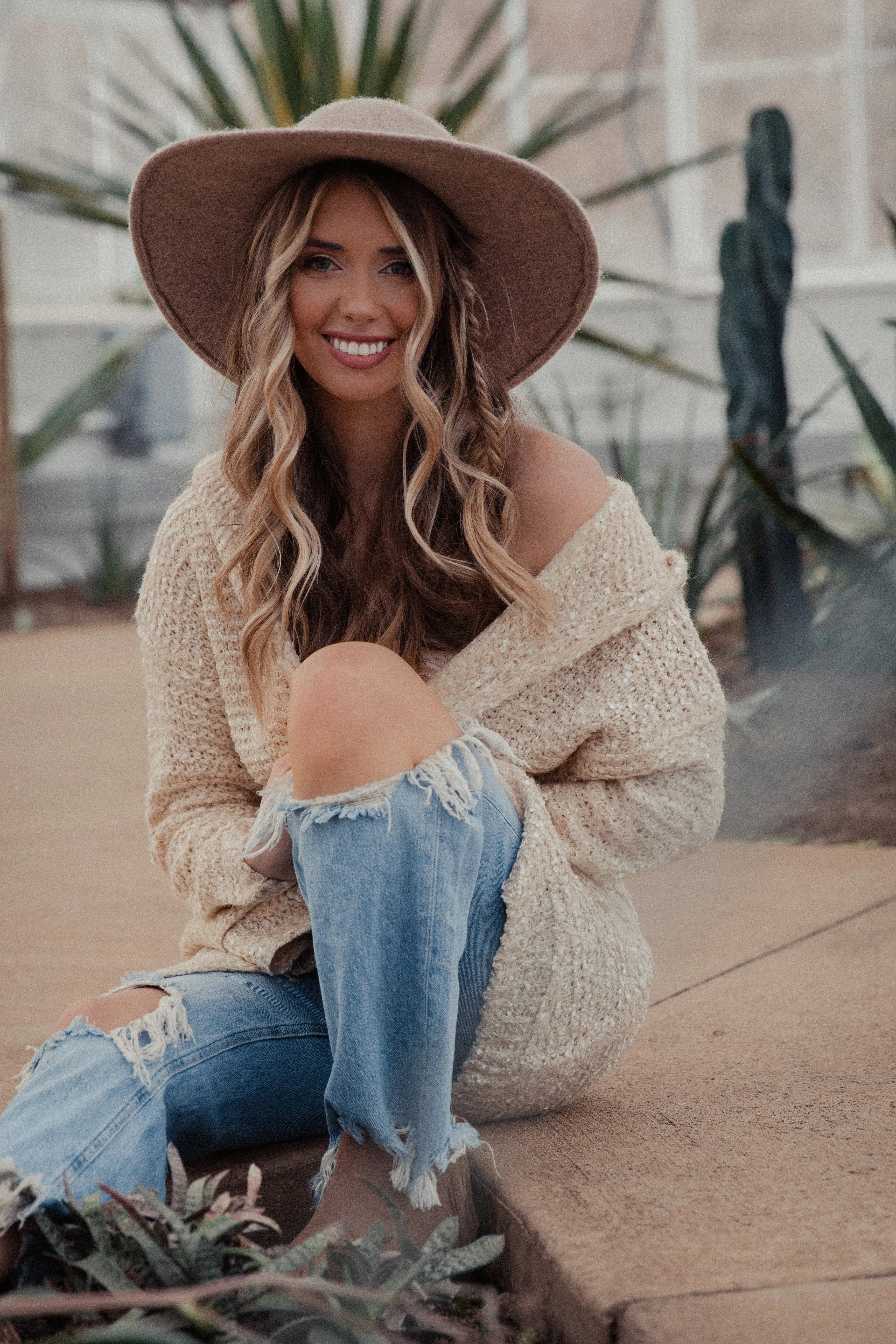 Fleetwood Cream Cardigan