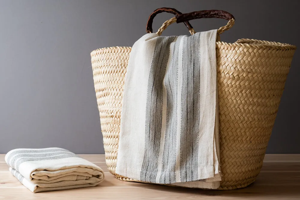 Fringeless Virgil Linen Towel
