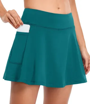 Fulbelle 2023 Womens Tennis Golf Skorts Skirts for Women with Pockets