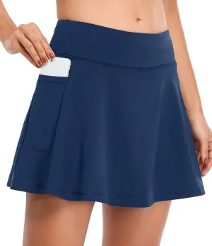 Fulbelle 2023 Womens Tennis Golf Skorts Skirts for Women with Pockets