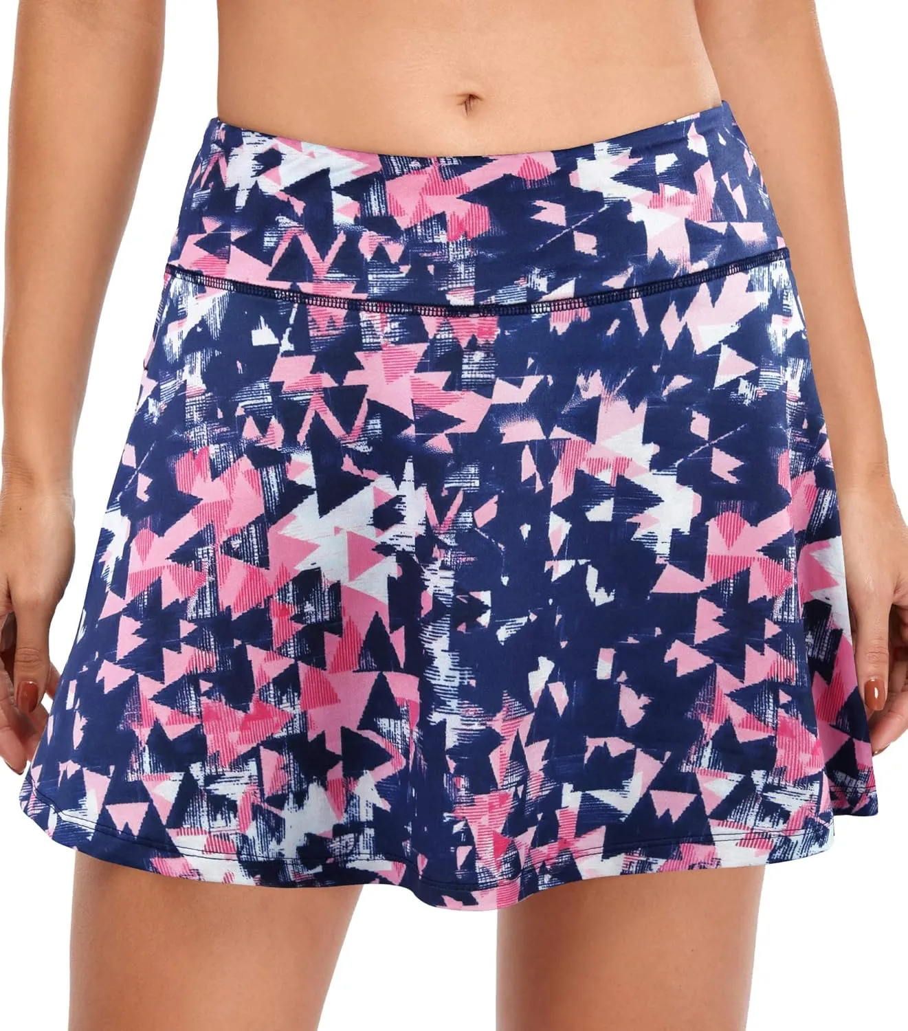 Fulbelle Tennis Skirts for Women Elastic Athletic Golf Skorts with Pockets