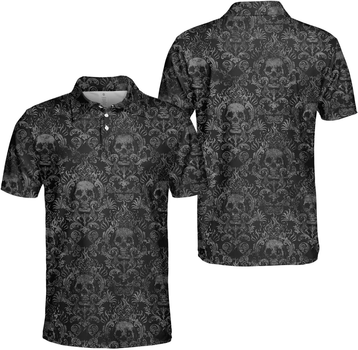 Golf Polo Shirts for Men Mens Polo Shirts Short Sleeve Button Up Shirt Men Casual Aloha Mens Shirts