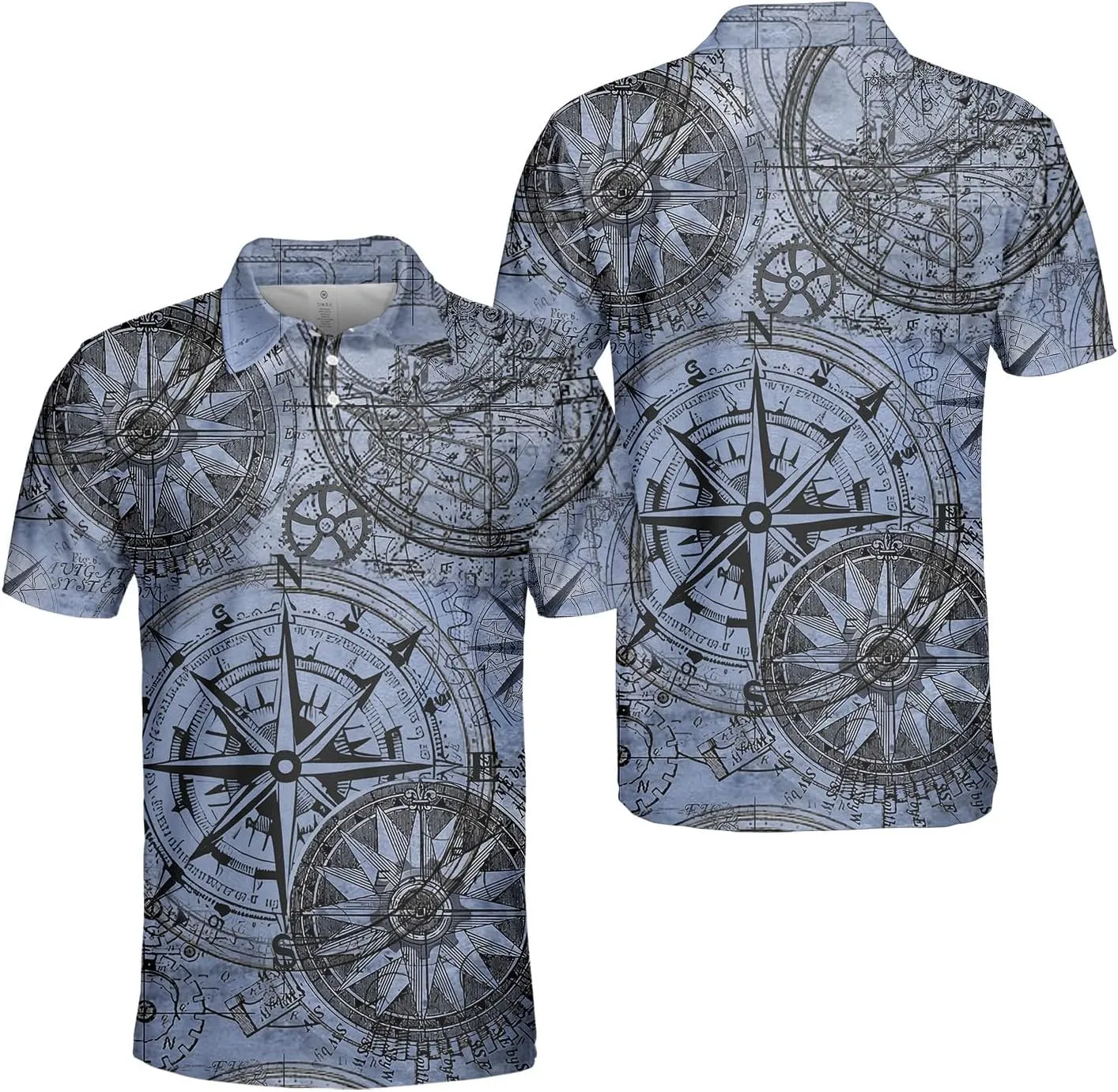 Golf Polo Shirts for Men Mens Polo Shirts Short Sleeve Button Up Shirt Men Casual Aloha Mens Shirts
