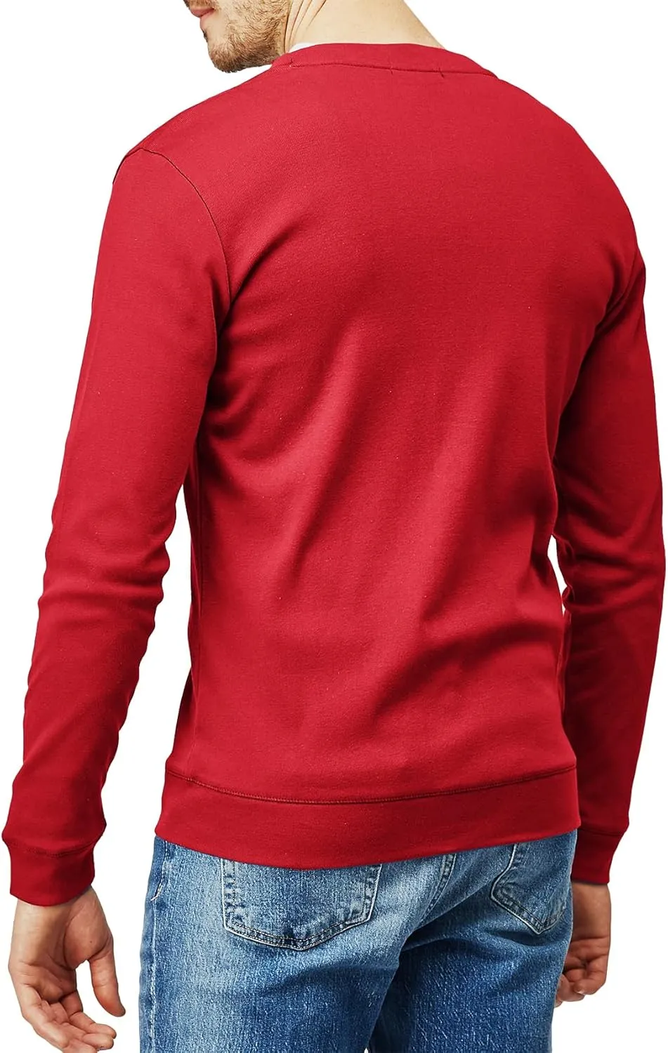 H2H Mens Casual Slim Fit Cardigans V-Neck Basic Designed Long Sleeve Button Down