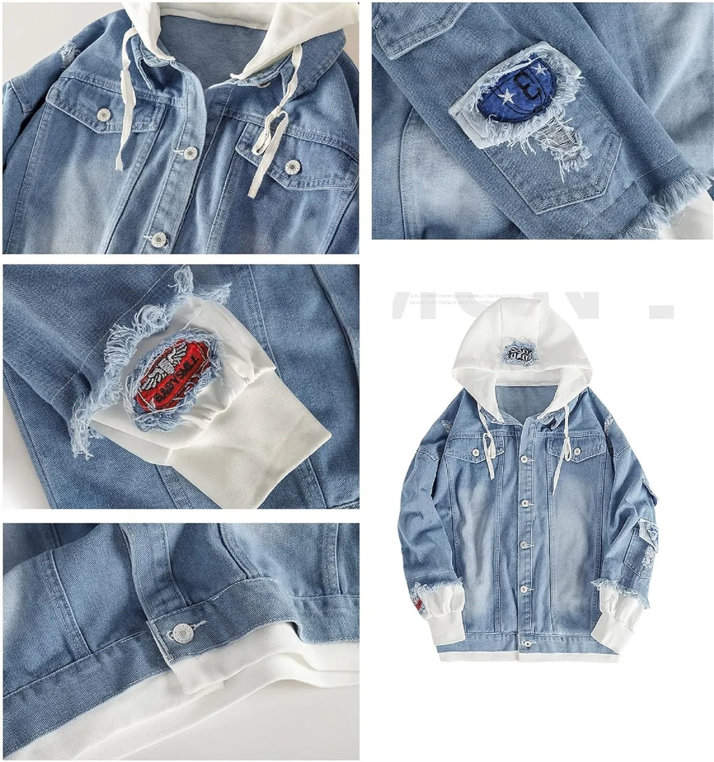 ISaikoy Anime Bungo Stray Dogs Denim Jacket Osamu Dazai Jeans Sweatshirt Sweater Hoodie Pullovers Fleeces Costume