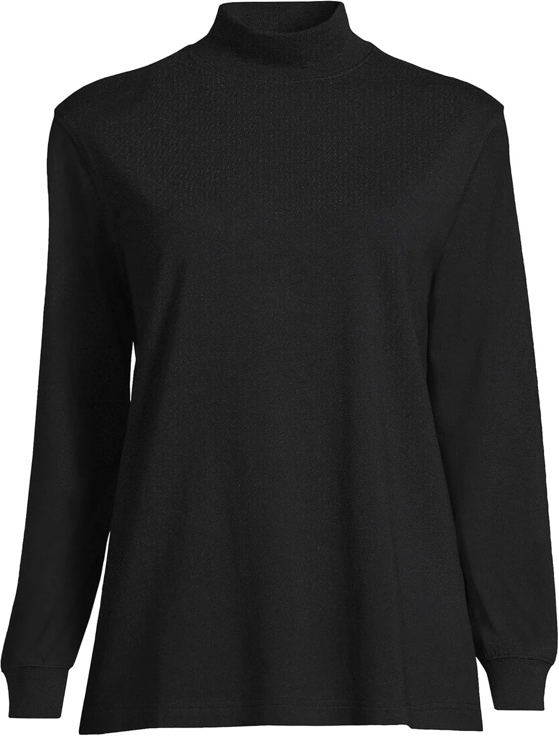 Lands' End Women's Plus Size Long Sleeve Super T Mock