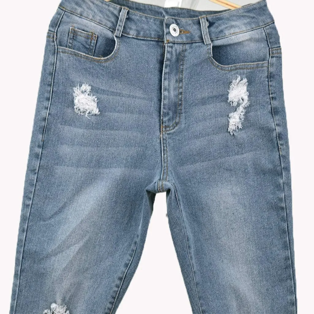 LCMTWX Skinny Jeans for Women Denim Bib Women's Fashion Bib Rompers Pants Women's Jeans Stretchy Raw Hem High Rise Jeans
