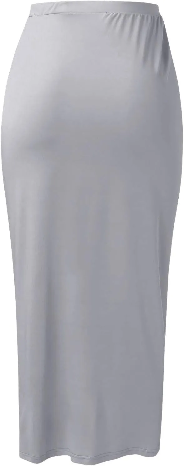 Leather Skirts for Women High Waist Elastic Draped Asymmetrical Casual Solid Waist Maxi High Wrap Pleated Mini