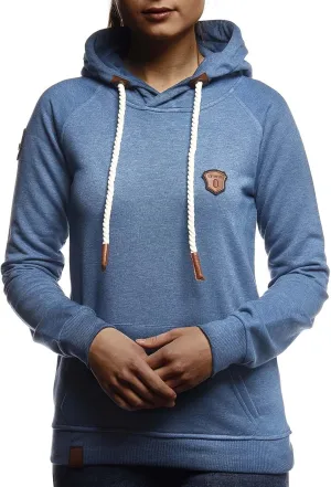 Leif Nelson women's Hoodie Pullover Hooded oversize Sweatshirt Sweater Longsleeve Long Sleeve Casual LN1925
