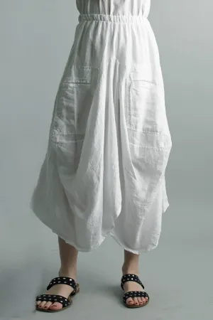 Linen Bubble Skirt