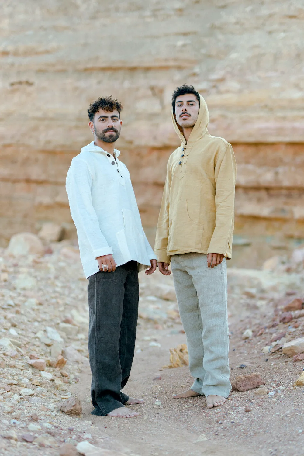 Linen Classic Straight Pants ⋙ LONGER LENGTH
