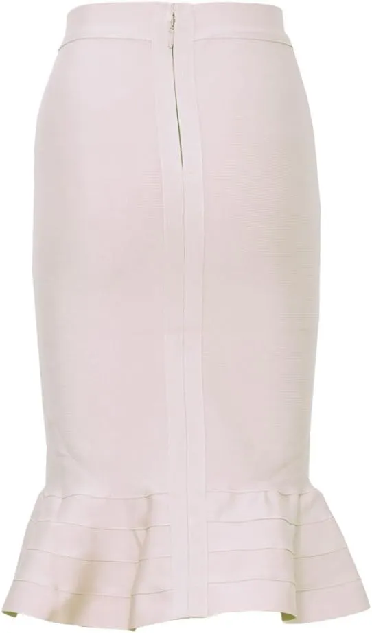 Mermaid Fishtail High Waist Rayon Bandage Pencil Skirts