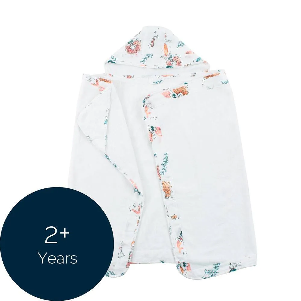Mermaid Toddler Hooded Towel