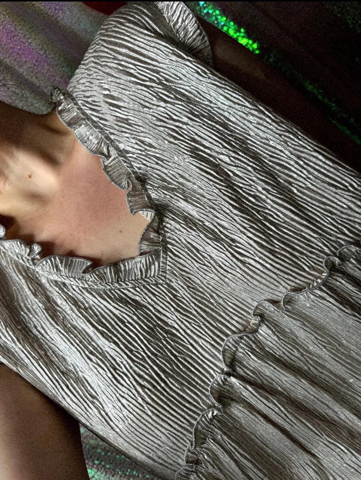 Metallic Babydoll Tanks