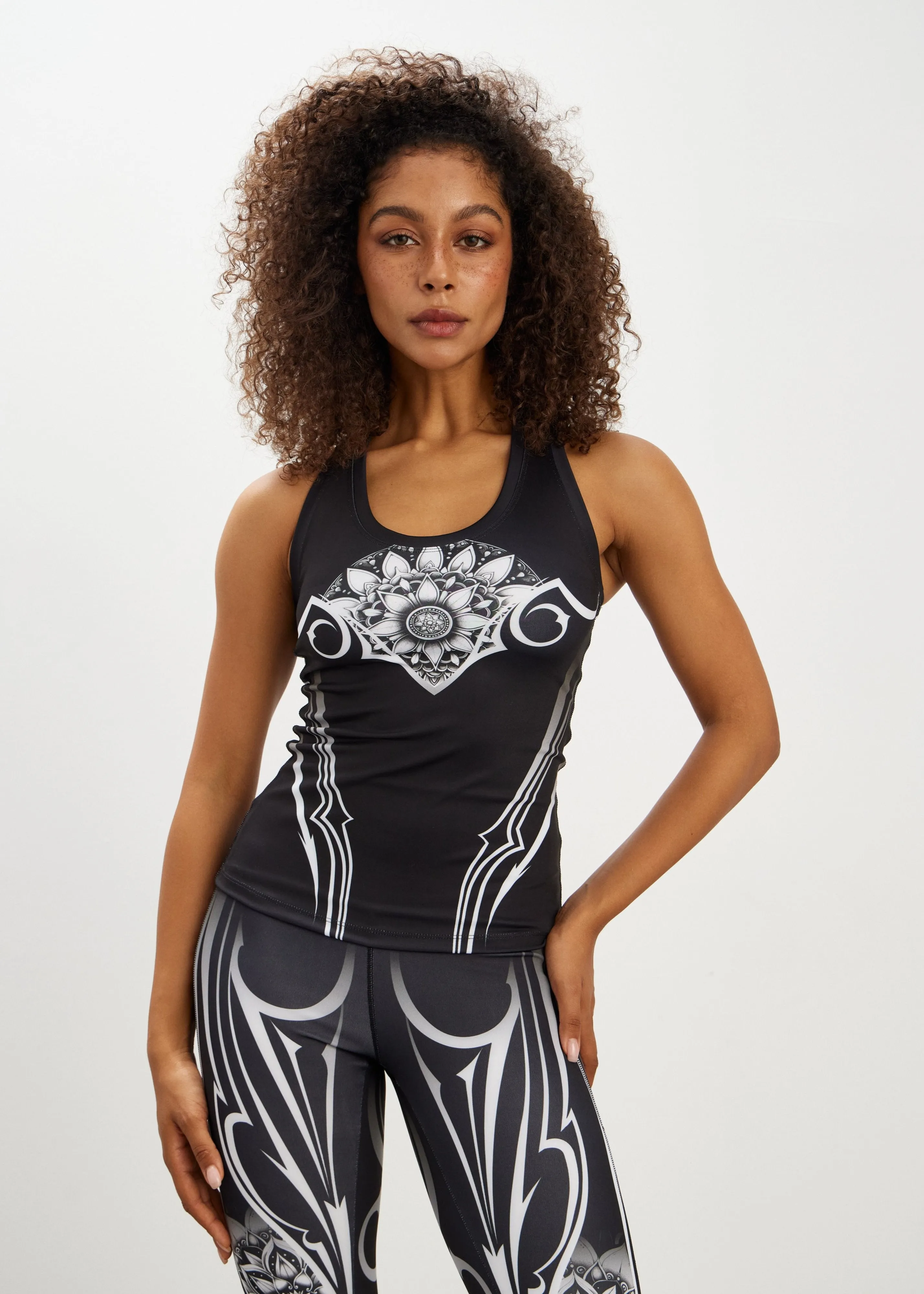 Moana Print Tank Top for Women  Yoga, Fitness & Street Style