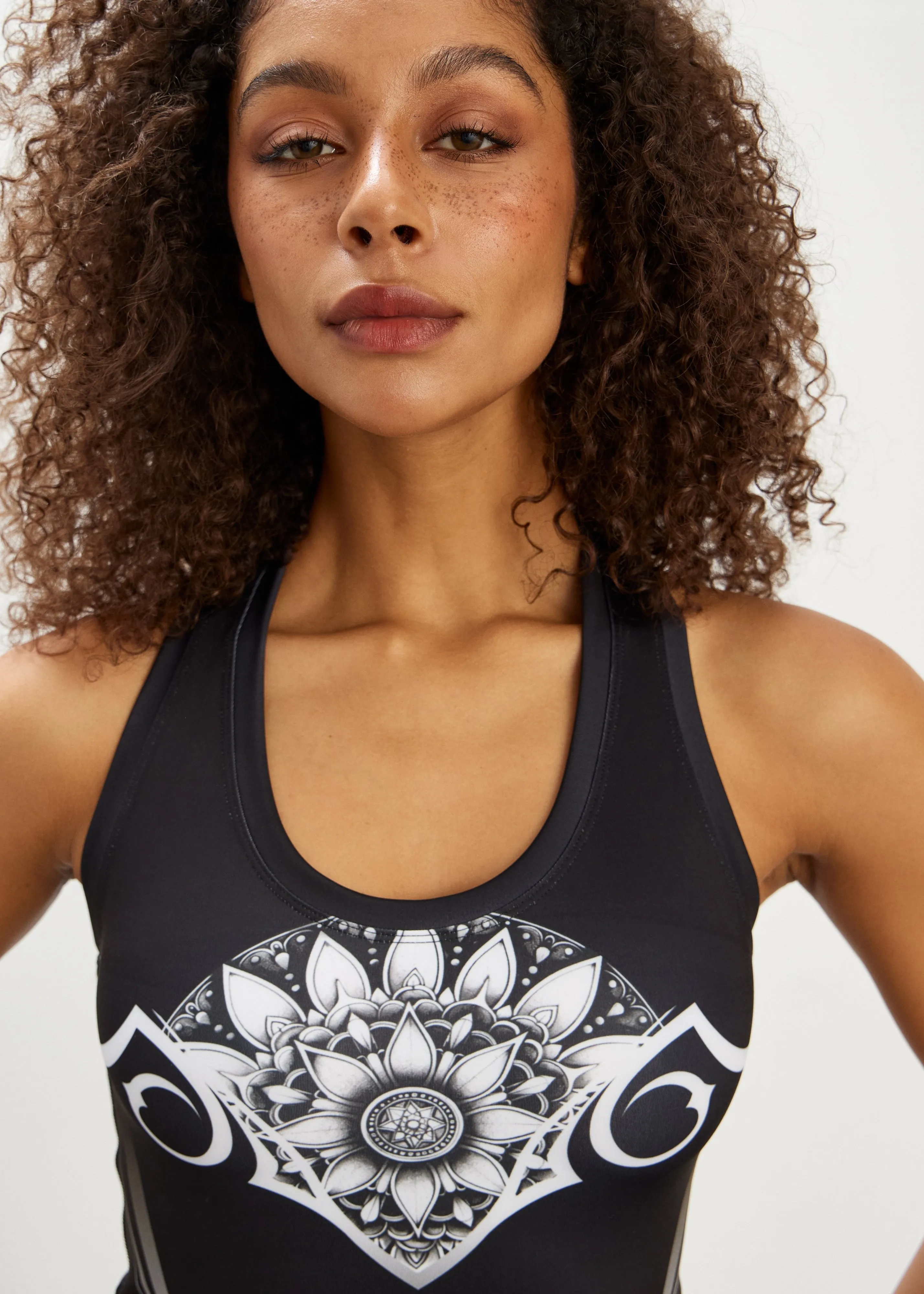 Moana Print Tank Top for Women  Yoga, Fitness & Street Style