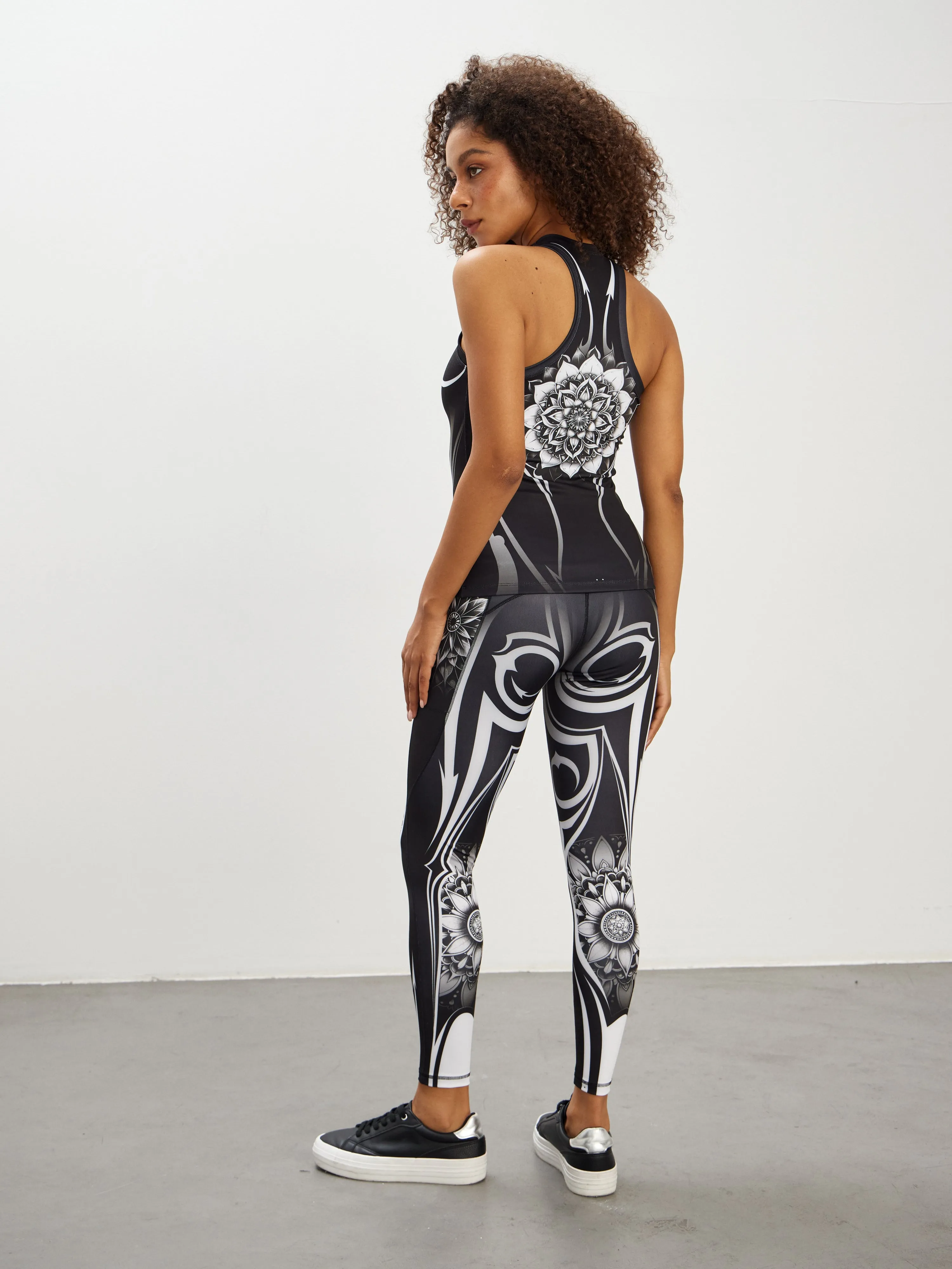 Moana Print Tank Top for Women  Yoga, Fitness & Street Style