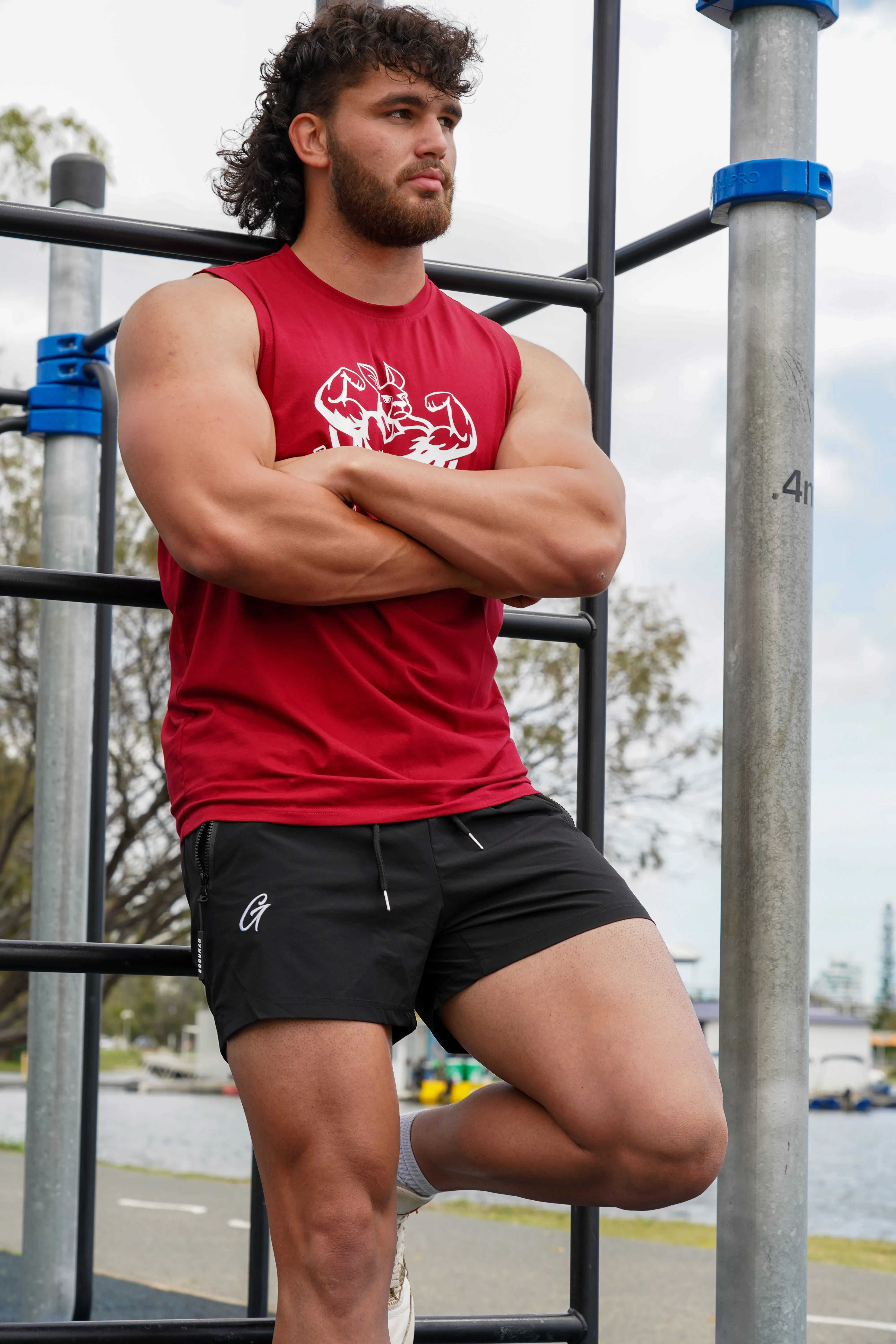 Roo Tank - Maroon