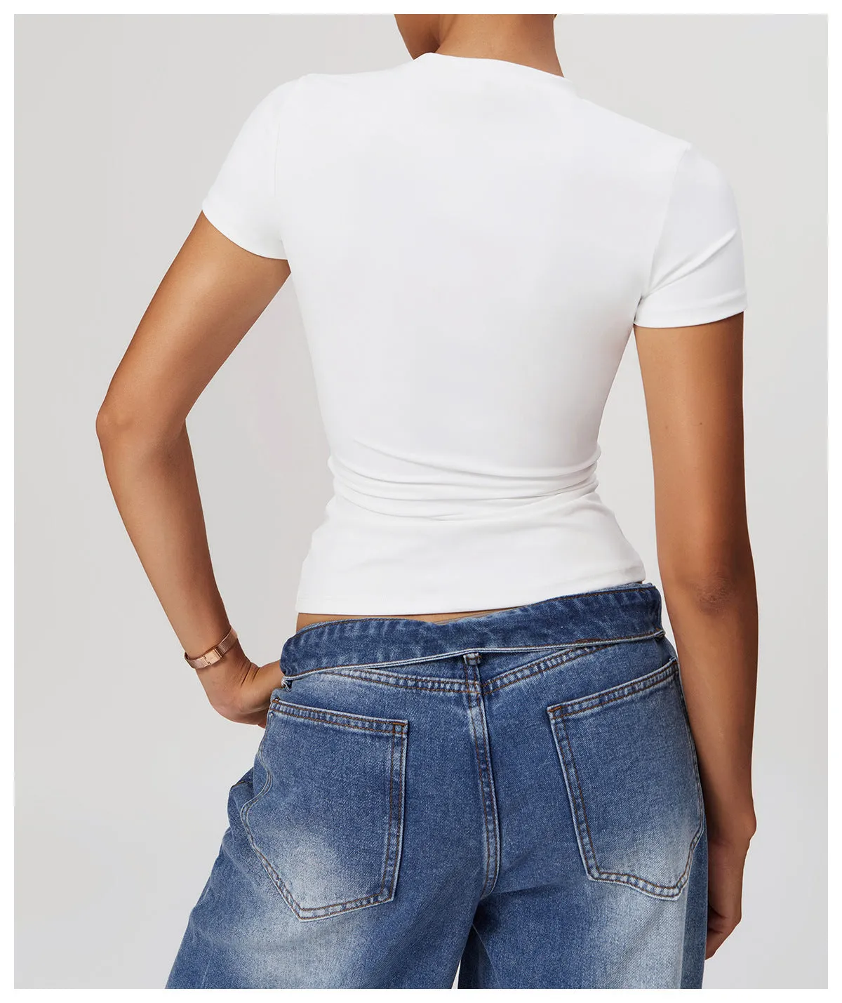 Soft feel workout top