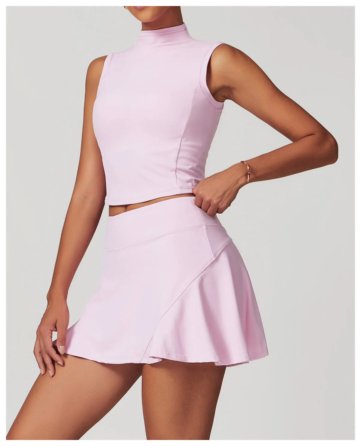 Soft feel workout top