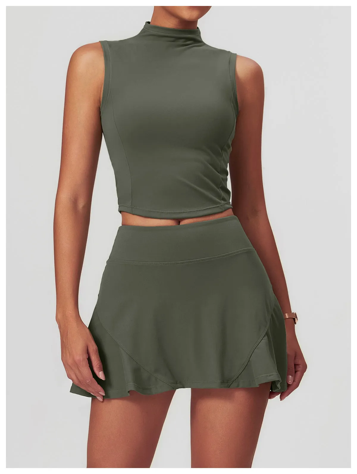 Soft feel workout top