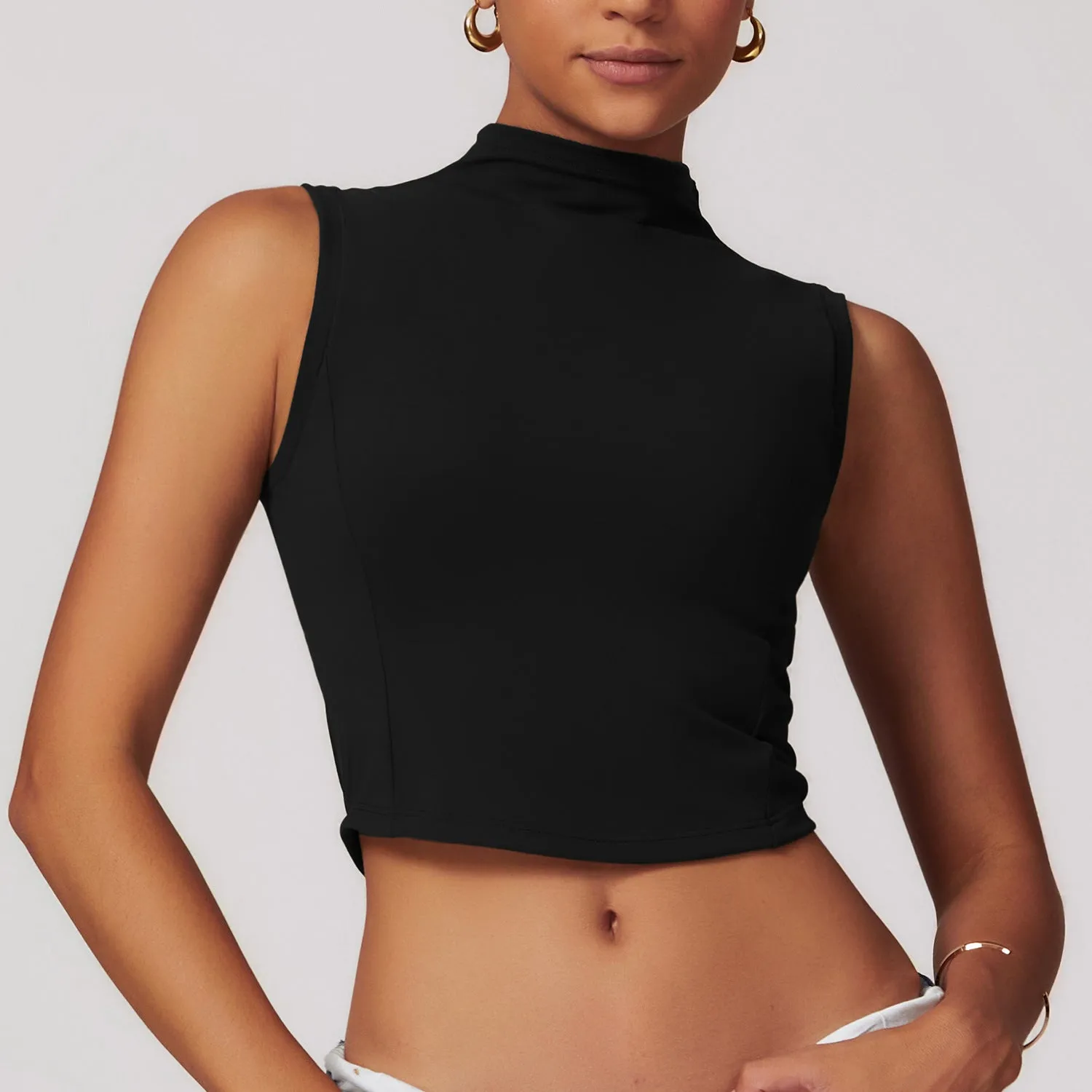 Soft feel workout top