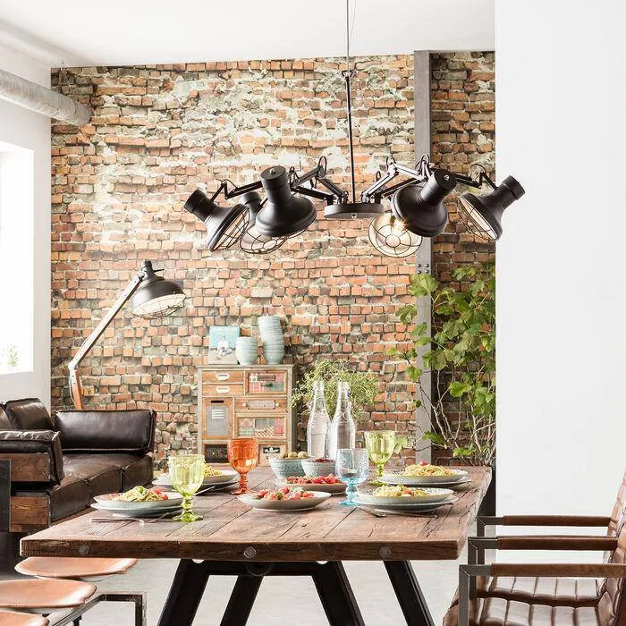 Spider Multi Black Pendant Lamp
