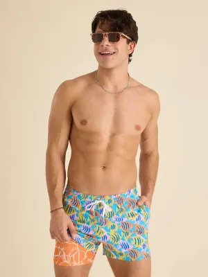 The Fish Tanks 4" (Classic Lined Swim Trunk)
