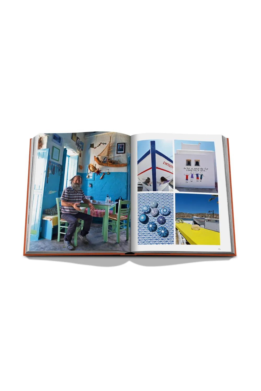 Travel Linen Hardcover Book | Assouline Greek Islands