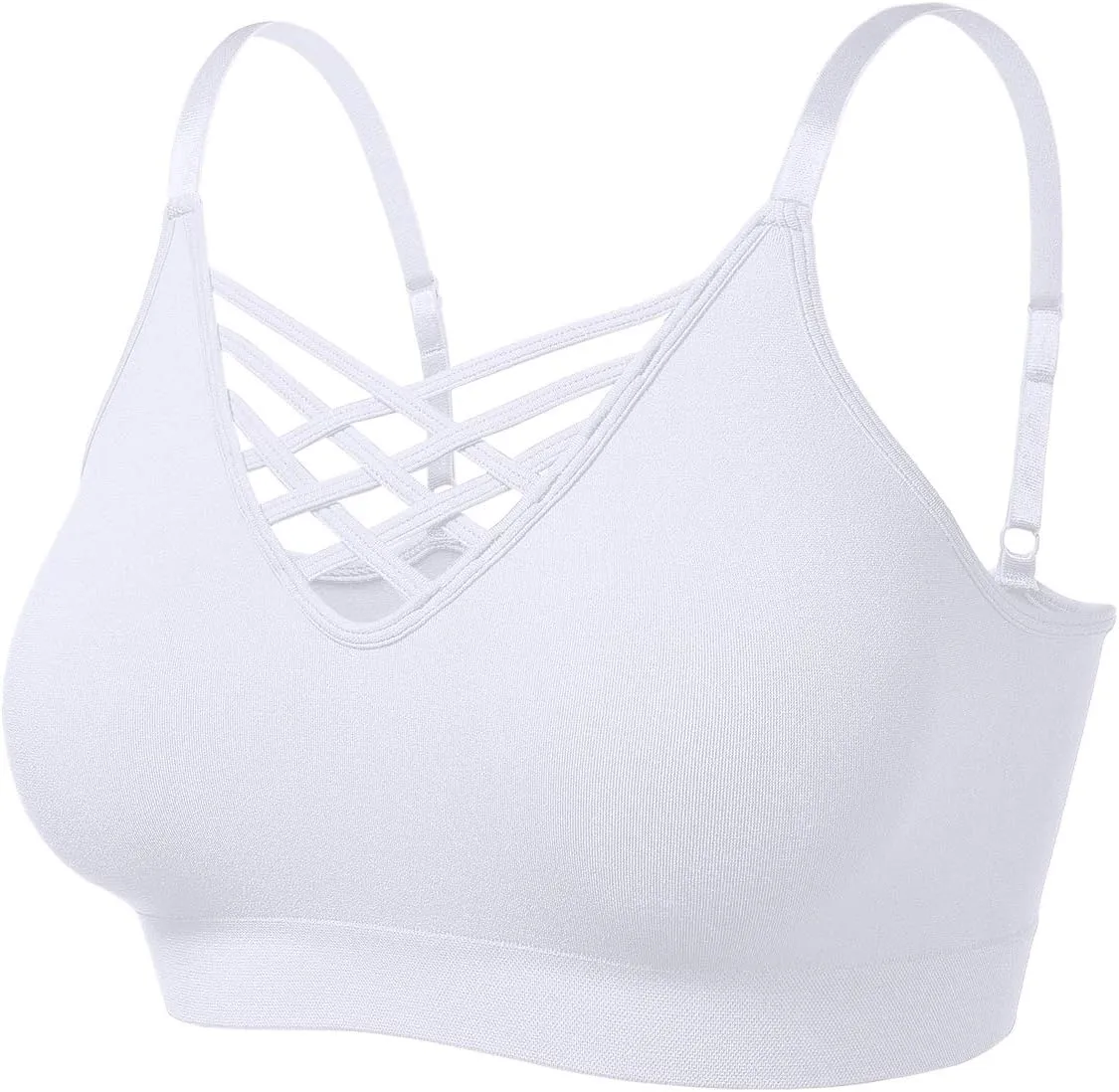 Women's Camisole Tank Adjustable Spaghetti Strap Cute Sexy Crop Tops