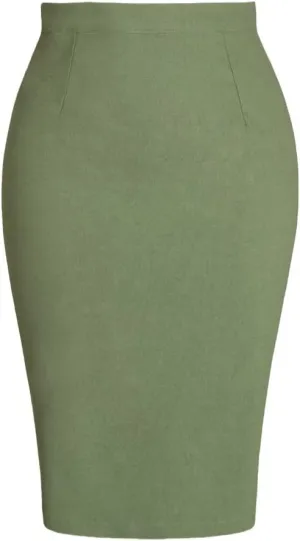 Women's Slim Fit Business Office Pencil Skirts