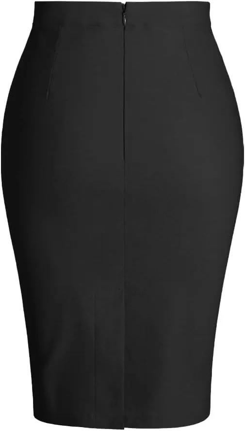 Women's Slim Fit Business Office Pencil Skirts