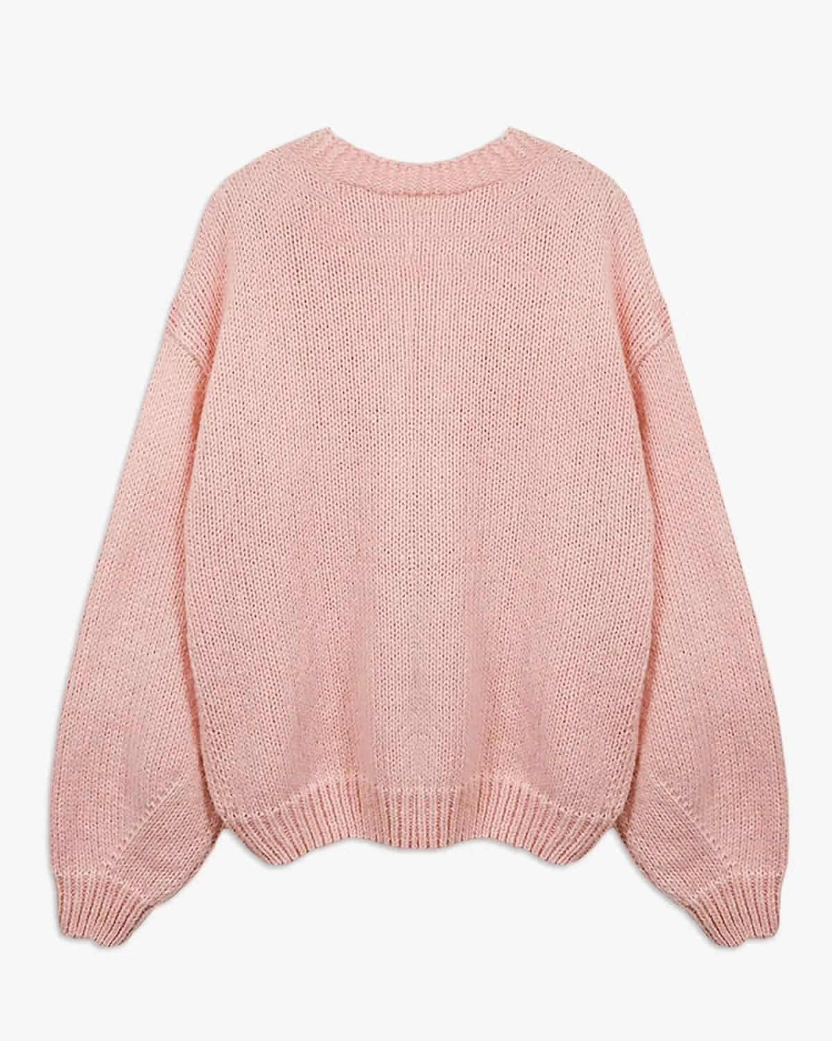 Y2k Sweater Cardigan for Women, Long Sleeve V-Neck Button Crochet Flower Knit Womens Clothes.