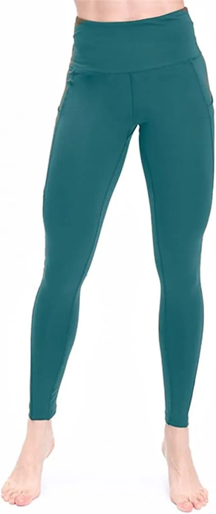 Yoga Pants with Pockets for Women - Leggings with Pockets High Waisted Tummy Control Non See-Through Workout Pants
